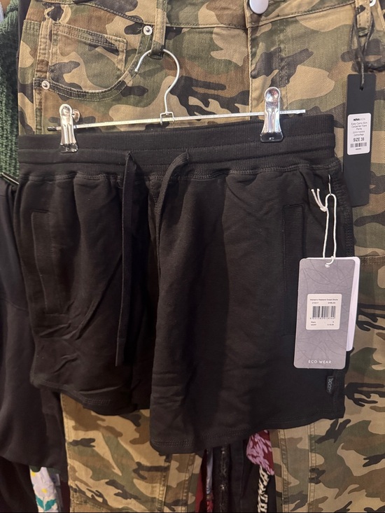 47. BOODY • NWT $50 USD Women's Sweat Shorts 3" Bamboo Tech Fleece Fabric W14-19 - Picture 6 of 6